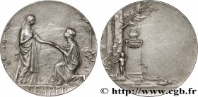 LOVE AND MARRIAGE
Type : Médaille, SEMPER 
Date : n.d. 
Metal : silver 
Diameter : 32  mm
Engraver : MATTEI Louis Octave Joseph (1877-1918) 
Weight : ...
