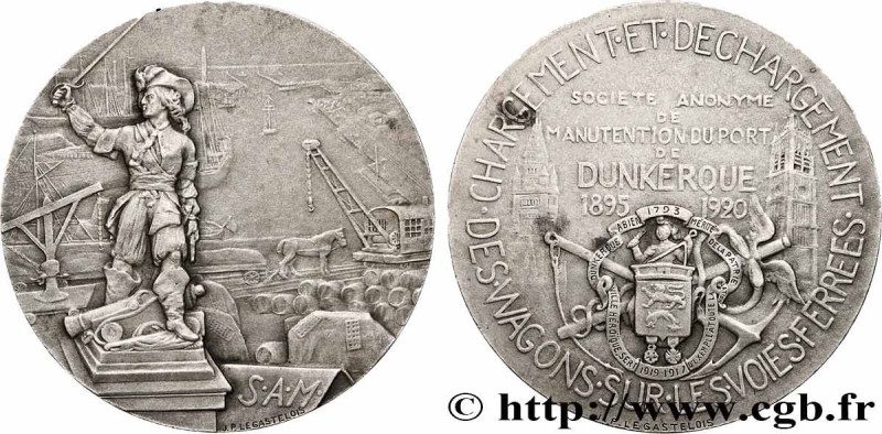 III REPUBLIC
Type : Médaille, Société anonyme de manutention du port 
Date : 192...