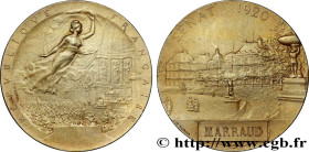 III REPUBLIC
Type : Médaille, Sénat 
Date : 1920 
Metal : gold plated silver 
Millesimal fineness : 950  ‰
Diameter : 50  mm
Engraver : DUBOIS Henri (...