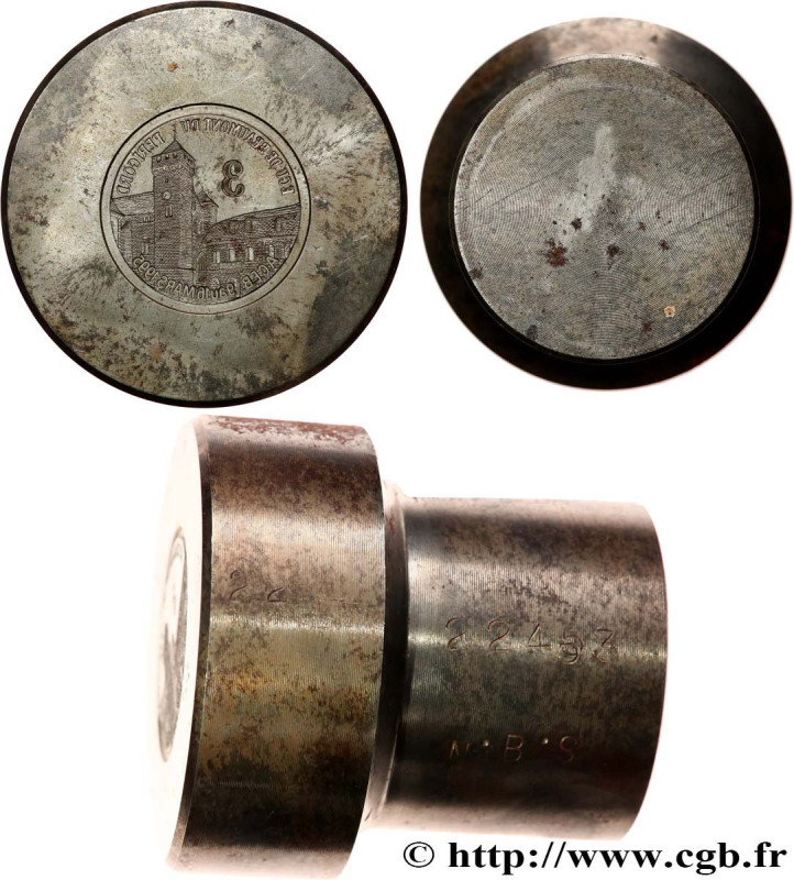 V REPUBLIC
Type : Coin monétaire, 3 Ecu de Beaumont du Perigord 
Date : 1995 
Me...