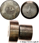 V REPUBLIC
Type : Coin monétaire, 3 Ecu de Beaumont du Perigord 
Date : 1995 
Metal : steel 
Diameter : 64  mm
Weight : 1234,19  g.
Edge : lisse + 2 2...