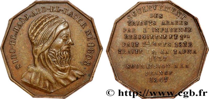 ALGERIA - LOUIS PHILIPPE
Type : Médaille, Abdelkader ibn Muhieddine 
Date : n.d....
