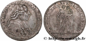 CLERGY ASSEMBLY AND RELIGIOUS JETONS
Type : C.-A. de La Roche-Aymon, archevêque de Reims 
Date : 1762 
Metal : silver 
Diameter : 28  mm
Orientation d...