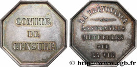 INSURANCES
Type : LA PREVOYANCE - VIE 
Date : 1869 
Metal : silver 
Diameter : 33  mm
Orientation dies : 12  h.
Weight : 15,49  g.
Edge : Lisse 
Punch...