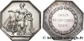 INSURANCES
Type : Lloyd français 
Date : 1832 
Metal : silver 
Diameter : 36  mm
Orientation dies : 12  h.
Weight : 20,82  g.
Edge : Lisse + poinçon L...