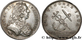 INSURANCES
Type : La Chambre d’assurance de Rouen 
Date : 1742 
Metal : silver 
Diameter : 30  mm
Orientation dies : 6  h.
Weight : 9,33  g.
Edge : ca...