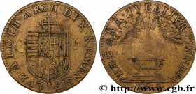 CHAMPAGNE ARDENNES - GENTRY AND TOWNS
Type : Louis III, cardinal de Guise, abbé de Saint Denis, archevêque de Reims 
Date : 1609 
Metal : brass 
Diame...