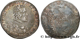 NETHERLANDS
Type : SECOURS DE L’ESPAGNE CONTRE MAZARIN 
Date : 1652 
Mint name / Town : Anvers 
Metal : silver 
Diameter : 31,5  mm
Orientation dies :...