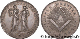 FREEMASONRY
Type : VALENCIENNES, LA PARFAITE UNION 
Date : n.d. 
Mint name / Town : VALENCIENNES 
Metal : silver 
Diameter : 26  mm
Orientation dies :...