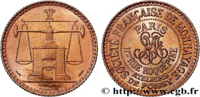 III REPUBLIC
Type : Jeton essai de monnayage de Poissy 
Date : ( 1922 ) 
Date : n.d. 
Mint name / Town : Poissy 
Metal : bronze 
Diameter : 23  mm
Ori...