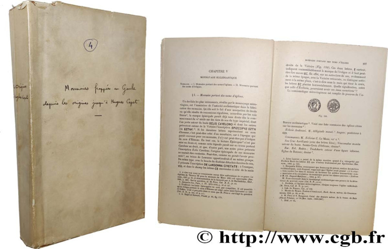 BOOKS - ANTIQUITY
Type : BLANCHET A., DIEUDONNÉ A., Manuel de numismatique franç...