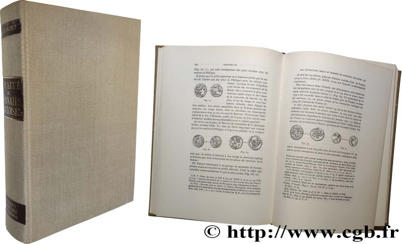 BOOKS - ANTIQUITY
Type : BLANCHET A., Traité des monnaies gauloises, Bologne, 19...