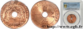 FRENCH INDOCHINA
Type : 1 Centième 
Date : 1938 
Mint name / Town : Paris 
Quantity minted : 15499000 
Metal : bronze 
Diameter : 26  mm
Orientation d...