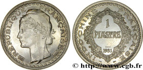 FRENCH INDOCHINA
Type : Essai de 1 Piastre en aluminium 
Date : 1931 
Mint name / Town : Paris 
Quantity minted : --- 
Metal : aluminium 
Diameter : 3...
