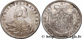AUSTRIA - ARCHBISHOPRIC OF SALZBURG - SIGISMUND III OF SCHRATTENBACH
Type : Thaler 
Date : 1763 
Mint name / Town : Salzbourg 
Metal : silver 
Millesi...