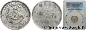 CHINA
Type : 10 Cents province de Anhwei 
Date : (1897) 
Mint name / Town : Anking 
Quantity minted : - 
Metal : silver 
Millesimal fineness : 820  ‰
...