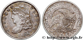 UNITED STATES OF AMERICA
Type : 5 Cents “capped bust” 
Date : 1833 
Mint name / Town : Philadelphie 
Quantity minted : 1370000 
Metal : silver 
Milles...