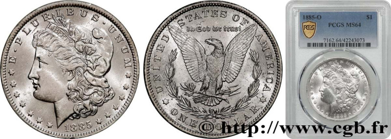 UNITED STATES OF AMERICA
Type : 1 Dollar Morgan 
Date : 1885 
Mint name / Town :...