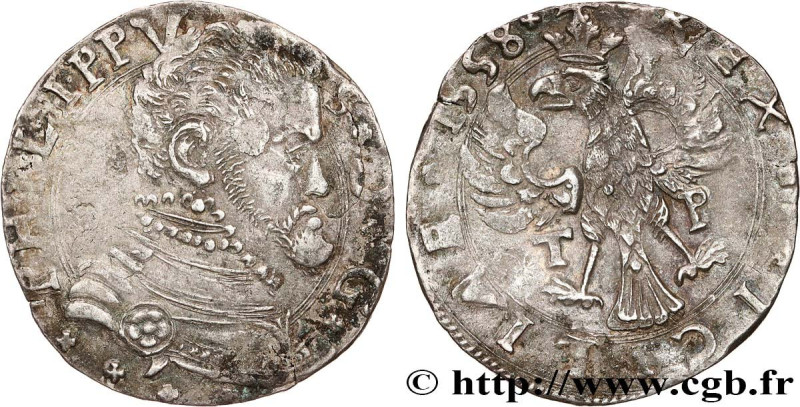 SICILY - KINGDOM OF SICILY - PHILIP II OF SPAIN
Type : 4 Tari  
Date : 1558 
Min...