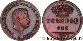 ITALY - KINGDOM OF THE TWO SICILIES - FERDINAND II
Type : 1 Tornese  
Date : 1848 
Mint name / Town : Naples 
Quantity minted : - 
Metal : copper 
Dia...
