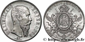 MEXICO - MAXIMILIAN I
Type : 1 Peso  
Date : 1866 
Mint name / Town : Mexico 
Quantity minted : 2148000 
Metal : silver 
Millesimal fineness : 900  ‰
...