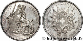 SWITZERLAND - CONFEDERATION OF HELVETIA - CANTON OF SCHWYZ
Type : 5 Franken 
Date : 1867 
Quantity minted : 8000 
Metal : silver 
Millesimal fineness ...