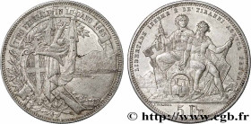 SWITZERLAND
Type : 5 Francs, concours de Tir de Lugano 
Date : 1883 
Quantity minted : 30000 
Metal : silver 
Millesimal fineness : 900  ‰
Diameter : ...