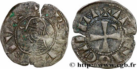 HOLY GROUND - PRINCIPALITY OF ANTIOCH - RAYMOND ROUPEN
Type : Denier 
Date : c. 1149-1163 
Date : n.d. 
Mint name / Town : Antioche 
Metal : silver 
D...