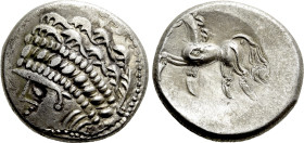 CENTRAL EUROPE. Noricum. Tetradrachm (Circa 1st century BC). "Wuschelkopf" type