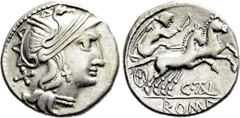 EASTERN EUROPE. Imitations of Roman Republic. Denarius (Circa 1st century BC). I...