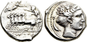 SICILY. Lilybaion (as ‘Cape of Melkart’). Tetradrachm (Circa 350-310 BC)