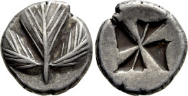 SICILY. Selinos. Didrachm (Circa 540/30-510 BC)