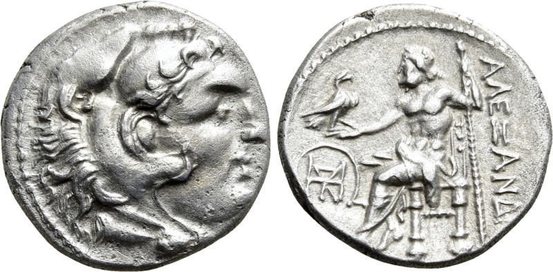 KINGS OF MACEDON. Alexander III 'the Great' (336-323 BC). Drachm. Mylasa. 

Ob...