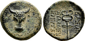 KINGS OF PAPHLAGONIA. Pylaimenes II. / III. Euergetes (Circa 133-103 BC). Ae