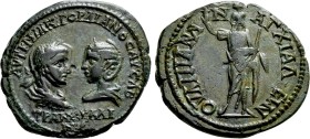 THRACE. Anchialus. Gordian III with Tranquillina (238-244). Ae