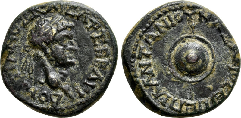 BITHYNIA. Koinon of Bithynia. Domitian (Caesar, 69-81). Ae. Lucius Antonius Naso...