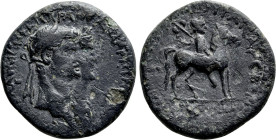 LYDIA. Mostene. Claudius, with Agrippina Minor (41-54). Ae