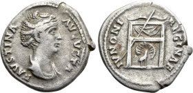FAUSTINA I (Augusta, 138-140/1). Denarius. Rome