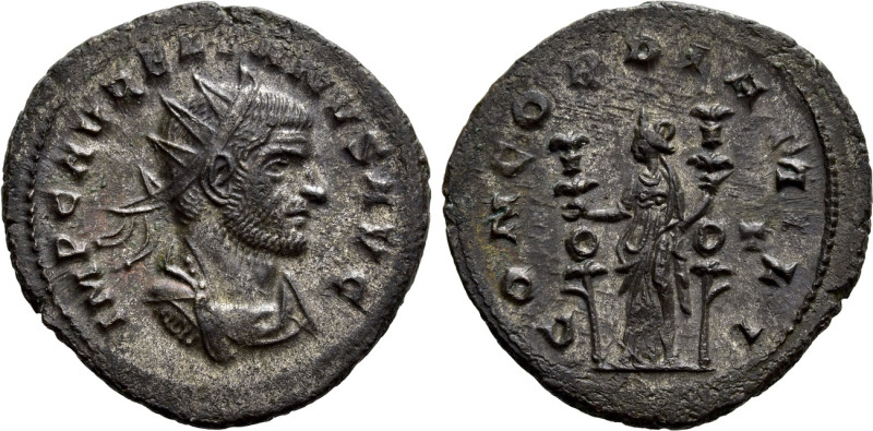 AURELIAN (270-275). Antoninianus. Siscia. 

Obv: IMP C AVRELIANVS AVG. 
Radia...