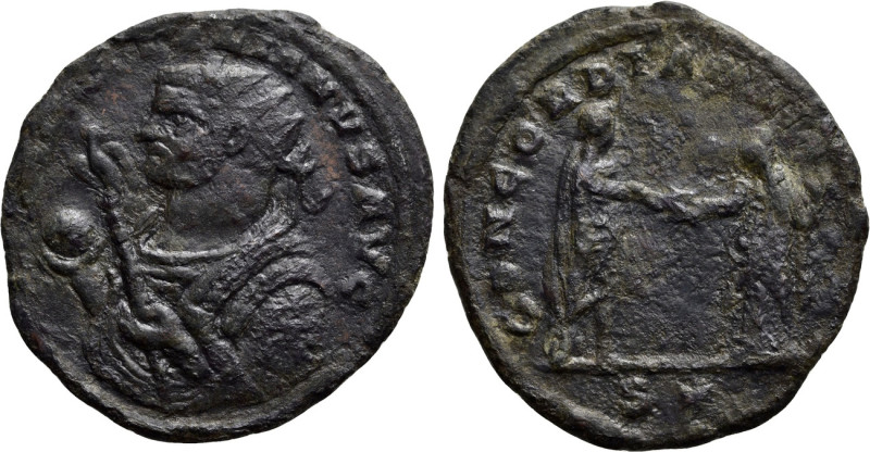 AURELIAN (270-275). Antoninianus. Siscia. 

Obv: IMP AVRELIANVS AVG. 
Radiate...