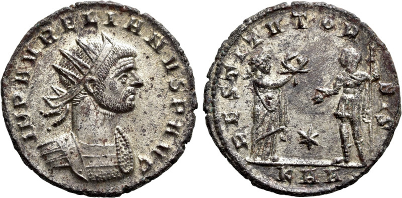 AURELIAN (270-275). Antoninianus. Serdica. 

Obv: IMP AVRELIANVS P AVG. 
Radi...