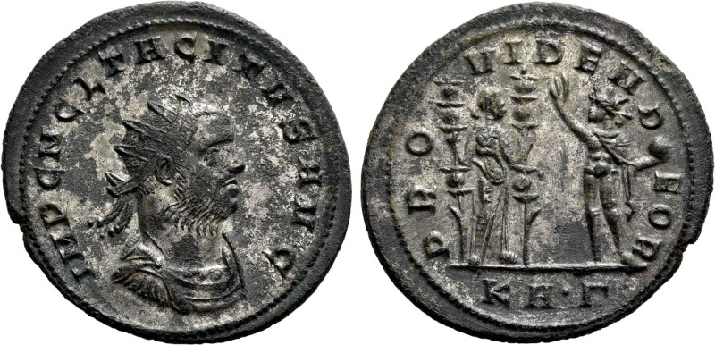 TACITUS (275-276). Antoninianus. Serdica. 

Obv: IMP C M CL TACITVS AVG. 
Rad...