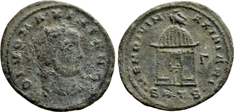 DIVUS GALERIUS MAXIMIANUS (Died 311). Follis. Thessalonica. Struck under Liciniu...