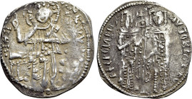 ANDRONICUS II PALAEOLOGUS with MICHAEL IX (1282-1328). Basilikon. Constantinople