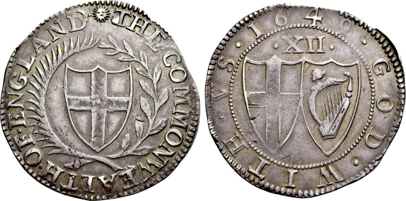 BRITISH COMMONWEALTH (1649-1660). Shilling (1649). Tower (London). 

Obv: THE ...