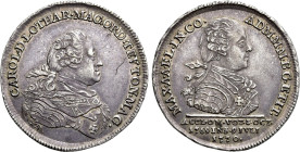 GERMANY. Teutonic Order. Karl Alexander von Lothringen (1761-1780). Silver Medal (1770). Election of Maximilian II