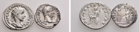 2 Roman Coins; Hadrianus and Gordianus