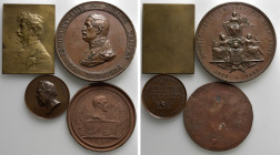 4 Medals; Austria, Napolen etc