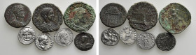 7 Roman Coins; all Tooled