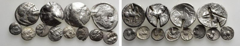 12 Celtic Coins. 

Obv: .
Rev: .

. 

Condition: See picture.

Weight: ...